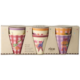 Rice Melamine Kids Cup With Hero Print - Pink - Small - 6 Pack - 160 Ml