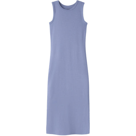 Name It Purple Impression Nkfnakal Sl Slim Maxi Dress Noos