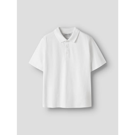Name It Bright White Nkmkally Ss Nreg Polo Noos