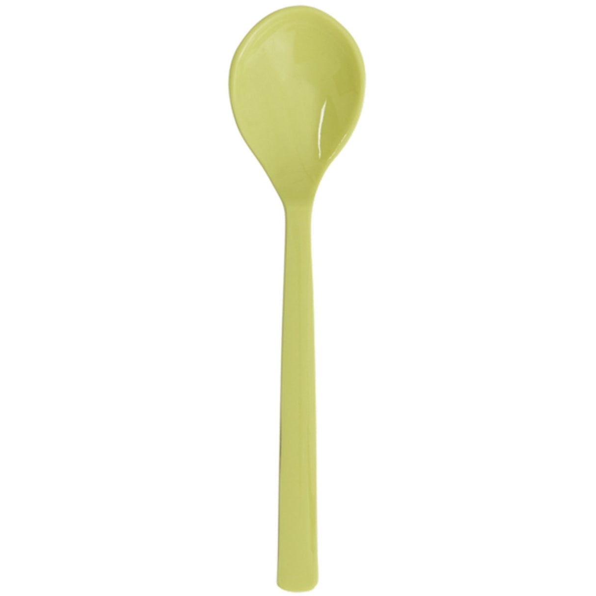 Rice Melamine Tea Spoon In Asst. Glory Days Colors - Set Of 6