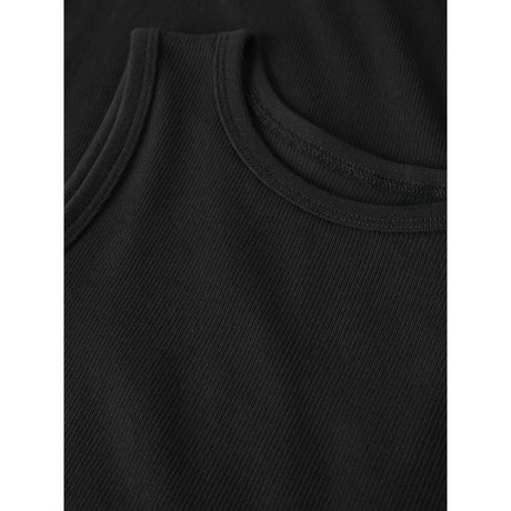 Name It Black Nkfnakal Sl Slim Maxi Dress Noos
