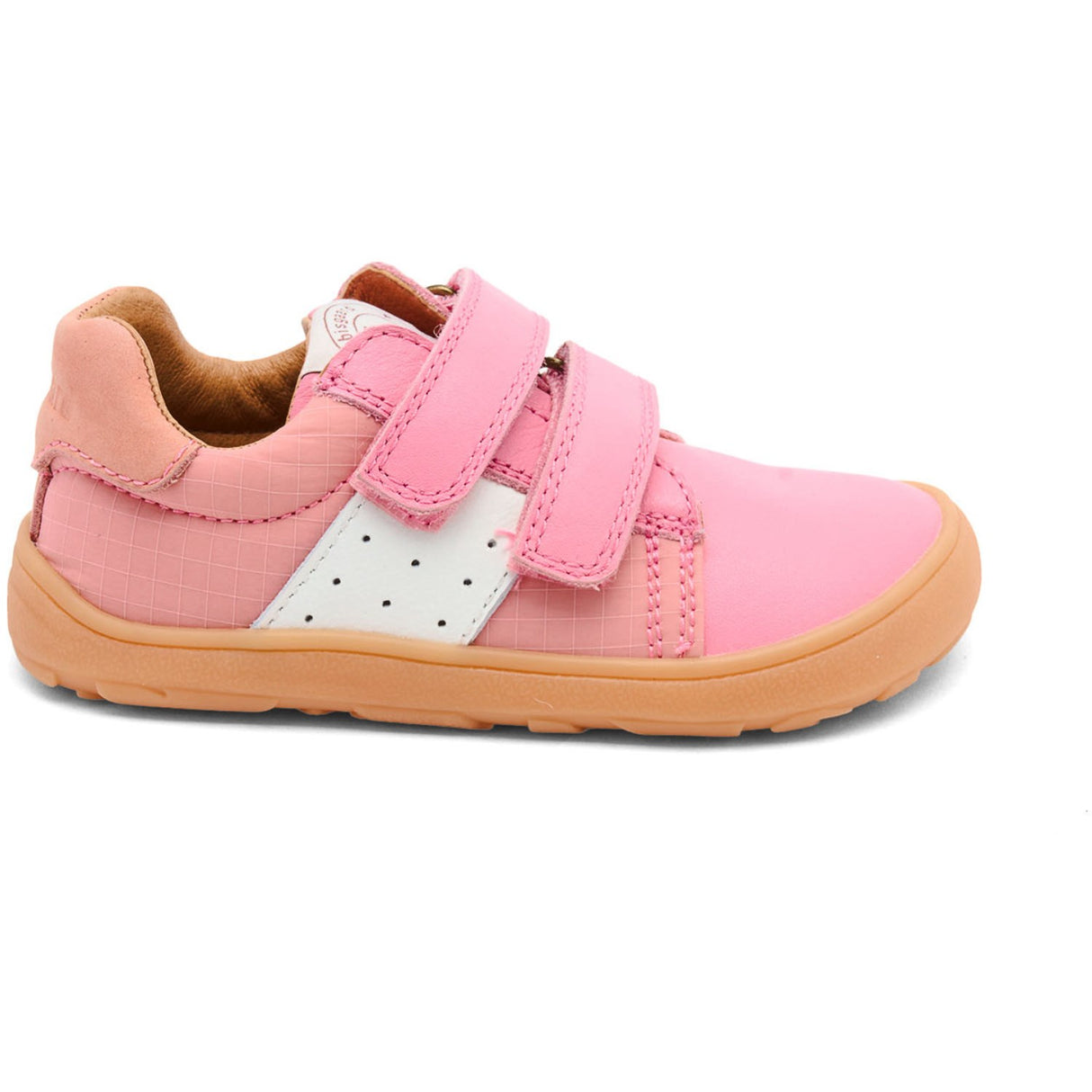 Bisgaard Pink Barefoot Ricco Velcro Shoe