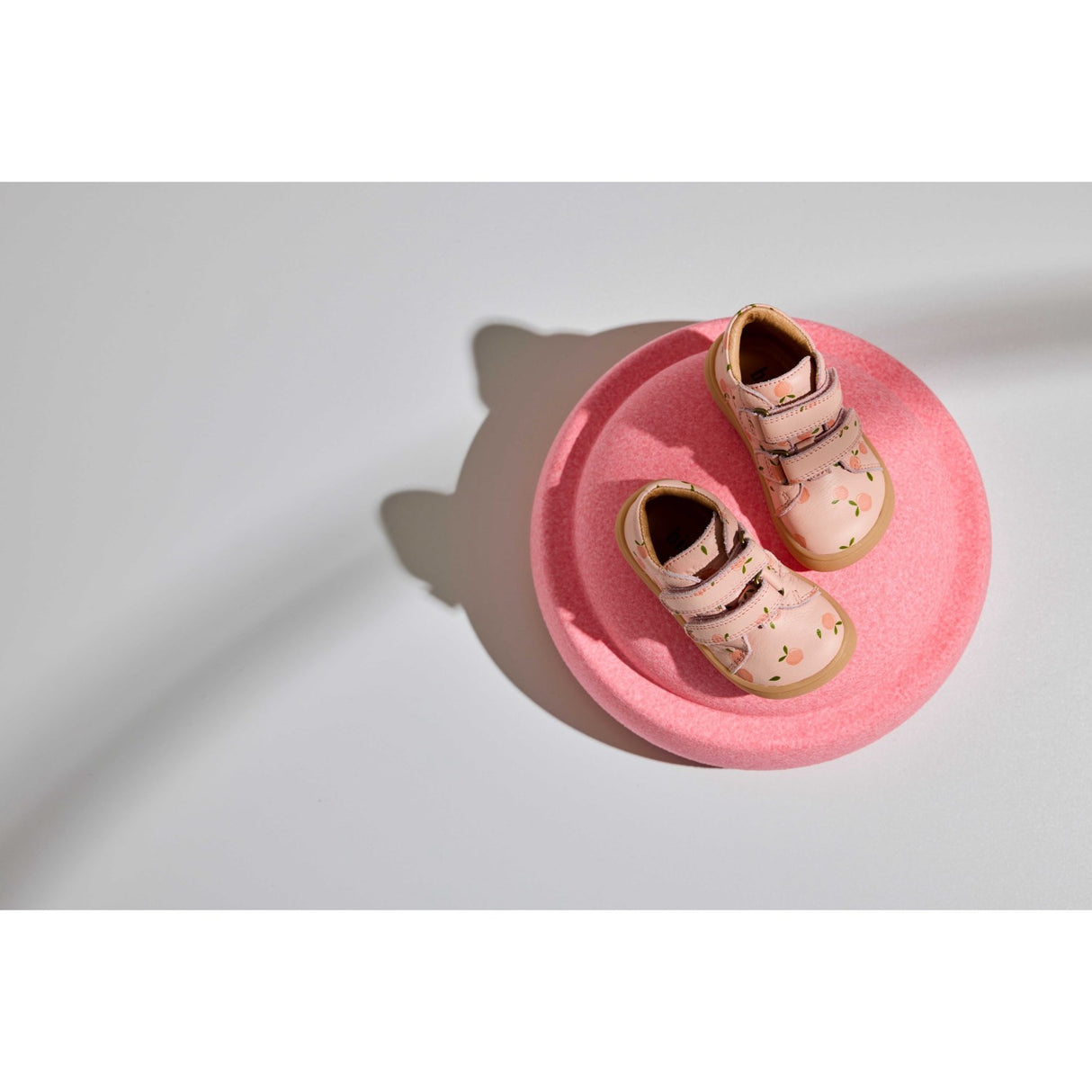 Bisgaard Peach Barefoot Dex First Step Shoe
