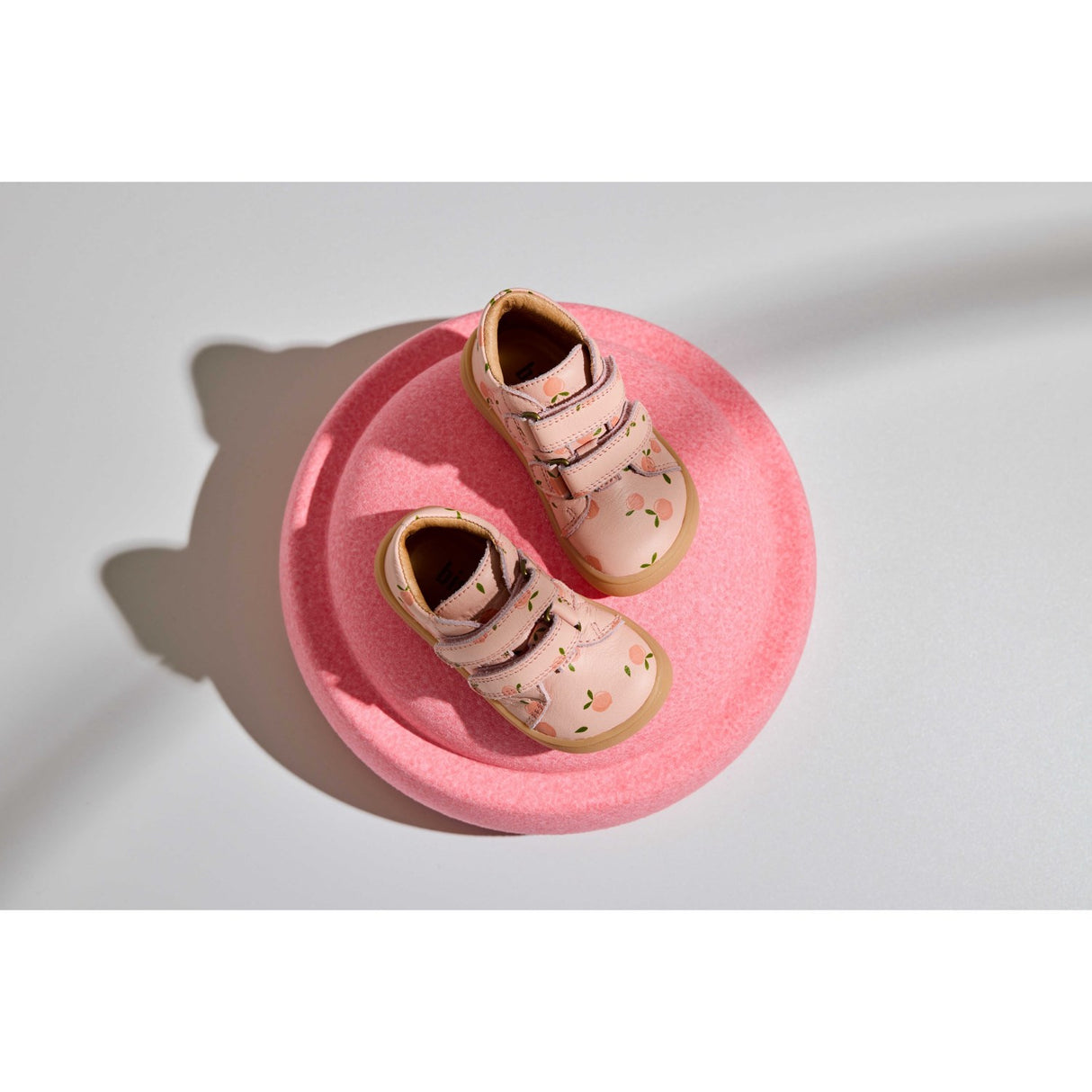 Bisgaard Peach Barefoot Dex First Step Shoe