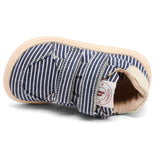 Bisgaard Navy Barefoot Skipper First Step Shoe