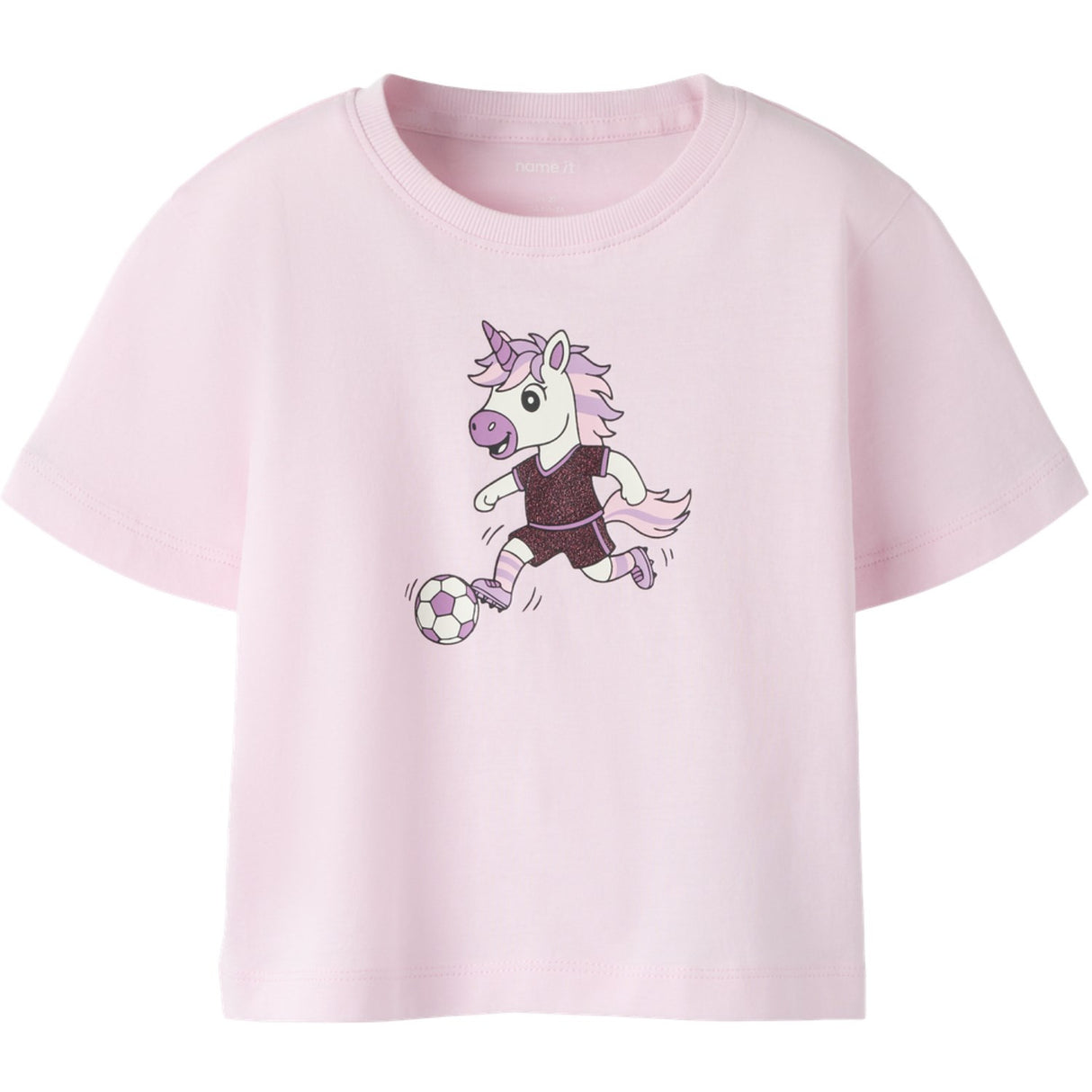 Name It Flushing Pink Nmfhenrina Ss Nreg Top