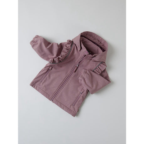 Name It Wistful Mauve Nmfalfa08 Softshell Jacket Frill Foil Fo