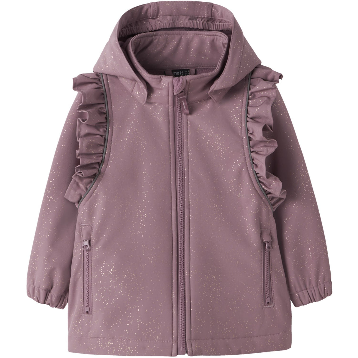 Name It Wistful Mauve Nmfalfa08 Softshell Jacket Frill Foil Fo