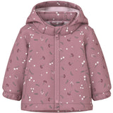 Name It Wistful Mauve 2 Petite Flower Nbfmaxi Jacket Pa AOP1