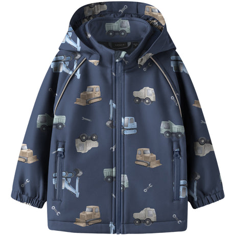 Name It Oceana Construction Nmmalfa08 Softshell Jacket AOP2 Fo
