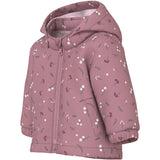 Name It Wistful Mauve 2 Petite Flower Nbfmaxi Jacket Pa AOP1