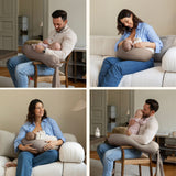 bbhugme Hazel Brown Nursing Pillow
