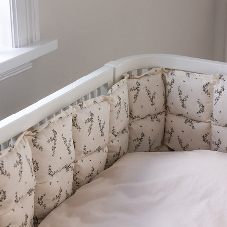 Sebra Powder Blossom Baby Bumper Kapok