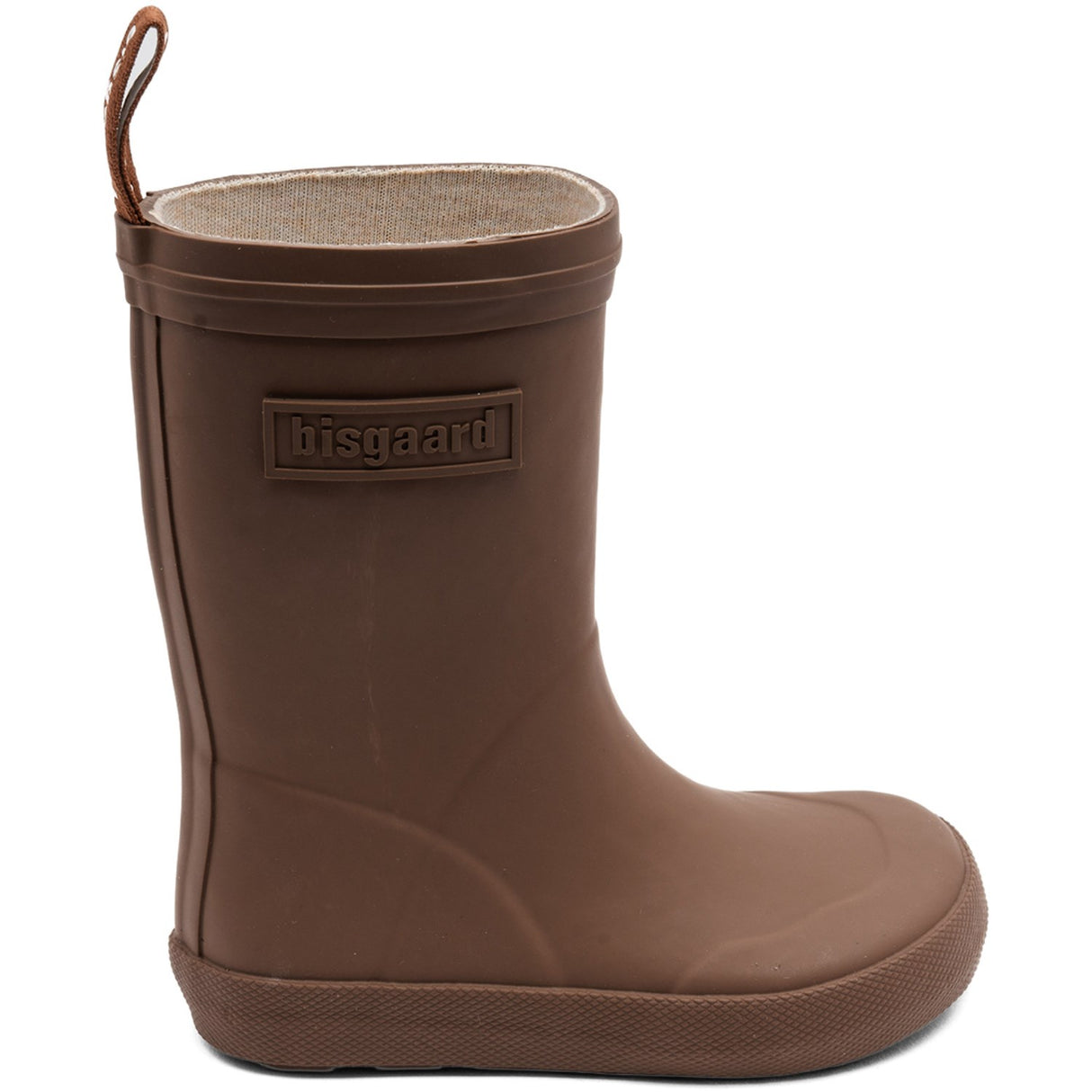Bisgaard Chocolate Barefoot High Rubber Boot