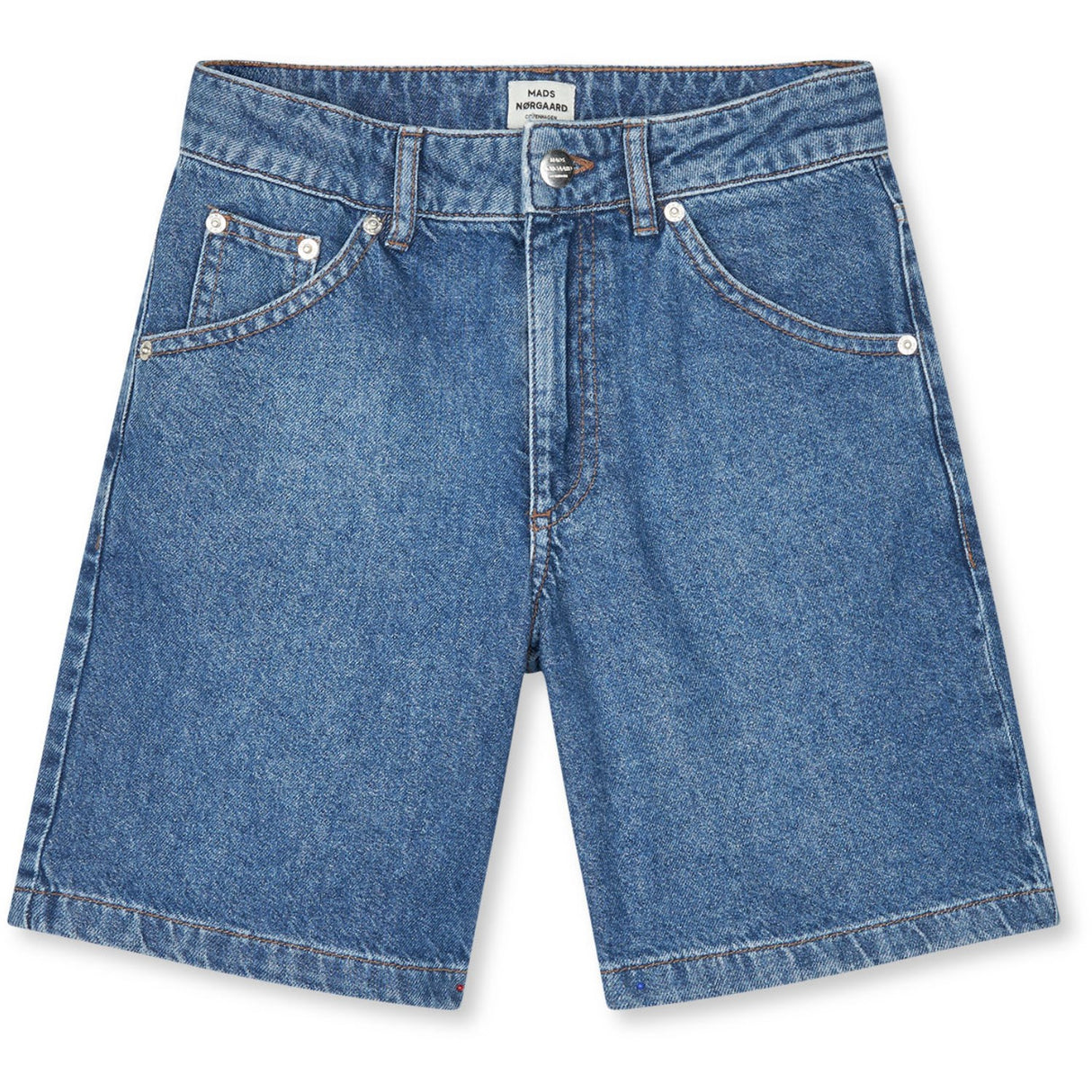 Mads Nørgaard Blue Wash Hildred Blue Conner Shorts