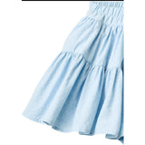 COPENHAGEN COLORS Lt. Blue Skirt W. Tulle Lining