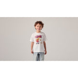Levi's Bright White Lvb Fries On The Loose Tee