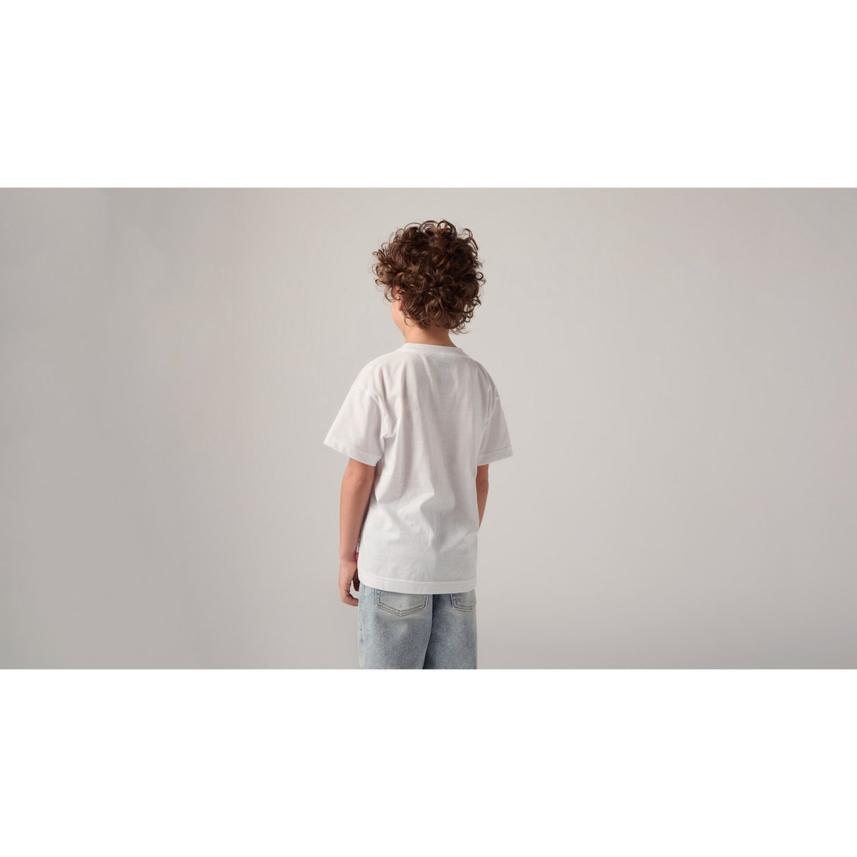 Levi's Bright White Lvb Fries On The Loose Tee