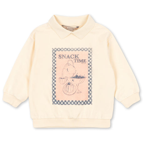 Konges Sløjd Buttercream Spotty Ls Polo Gots