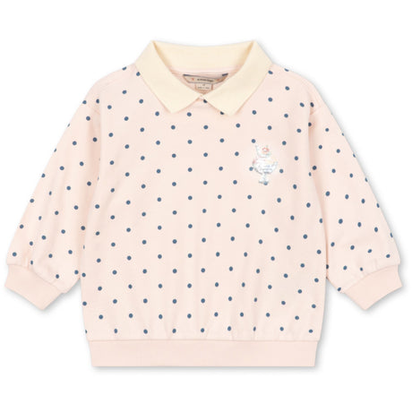 Konges Sløjd Rosewater Dot Spotty Ls Polo Gots