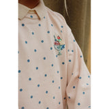 Konges Sløjd Rosewater Dot Spotty Ls Polo Gots