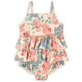 Konges Sløjd Bloomiegrape Manuca Frill Swimsuit Grs