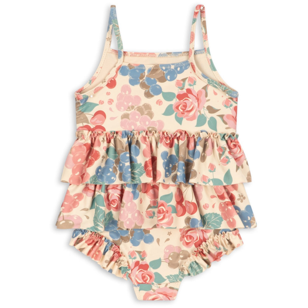 Konges Sløjd Bloomiegrape Manuca Frill Swimsuit Grs