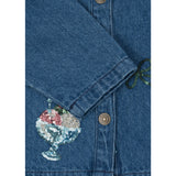 Konges Sløjd Gelato Magot Sequin Denim Jacket Gots