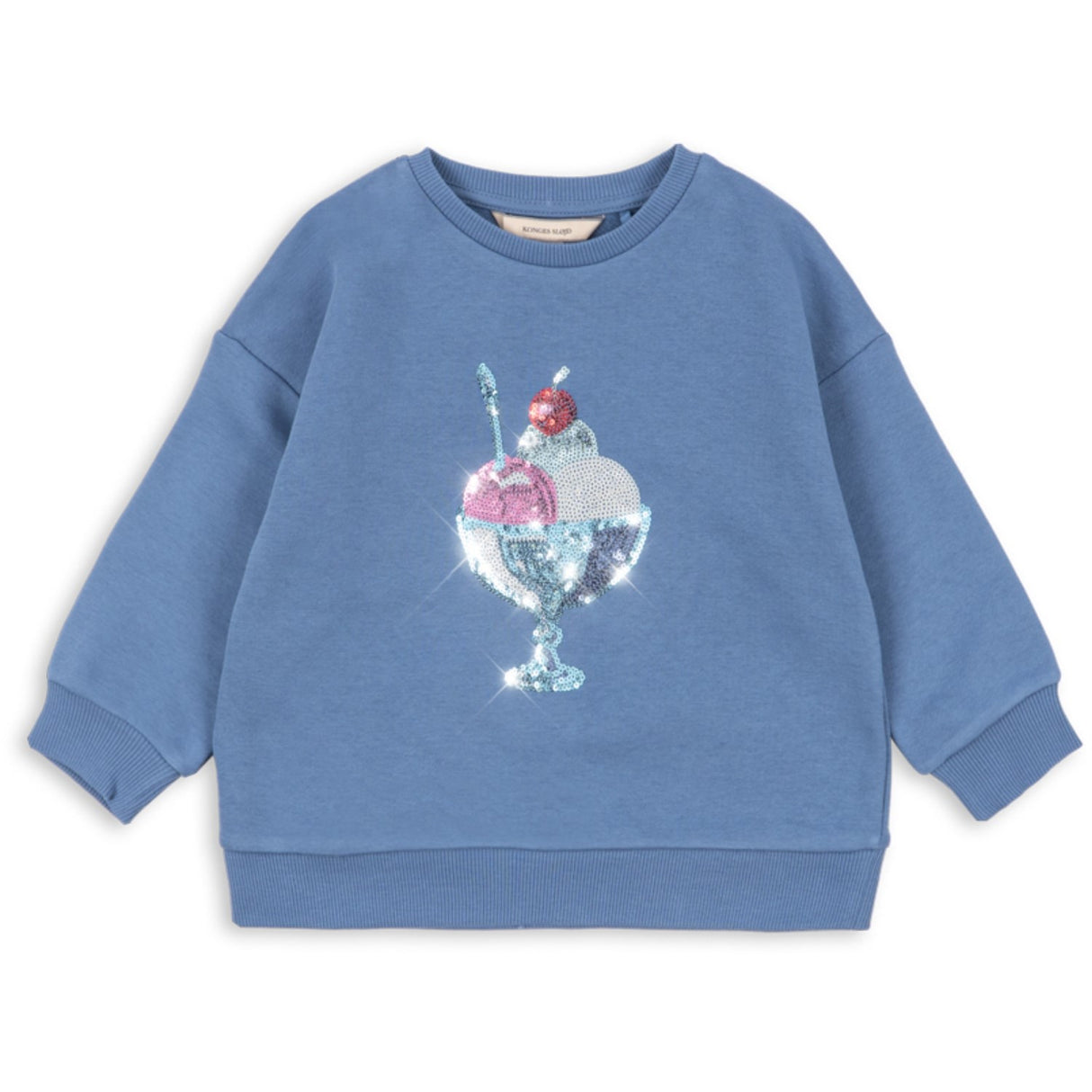 Konges Sløjd Colony Blue Loumilla Sweat Shirt Ocs