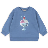 Konges Sløjd Colony Blue Loumilla Sweat Shirt Ocs