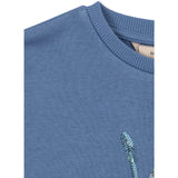 Konges Sløjd Colony Blue Loumilla Sweat Shirt Ocs