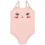 Konges Sløjd Powder Pink Kitty Swimsuit Grs