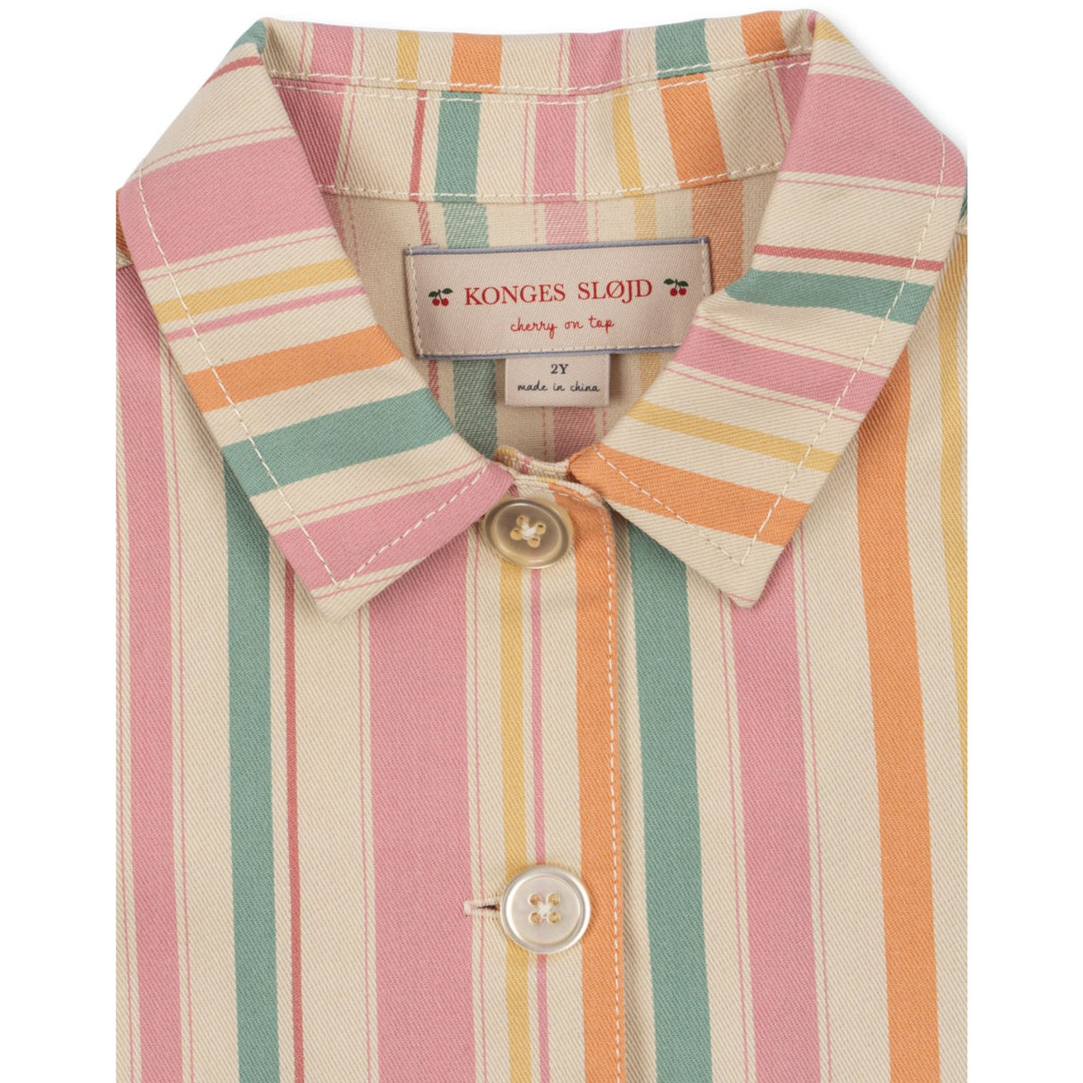 Konges Sløjd Miami Stripe Frankie Shirt Jacket Gots