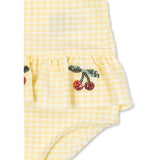 Konges Sløjd Banana Almond Check Etta Swimsuit