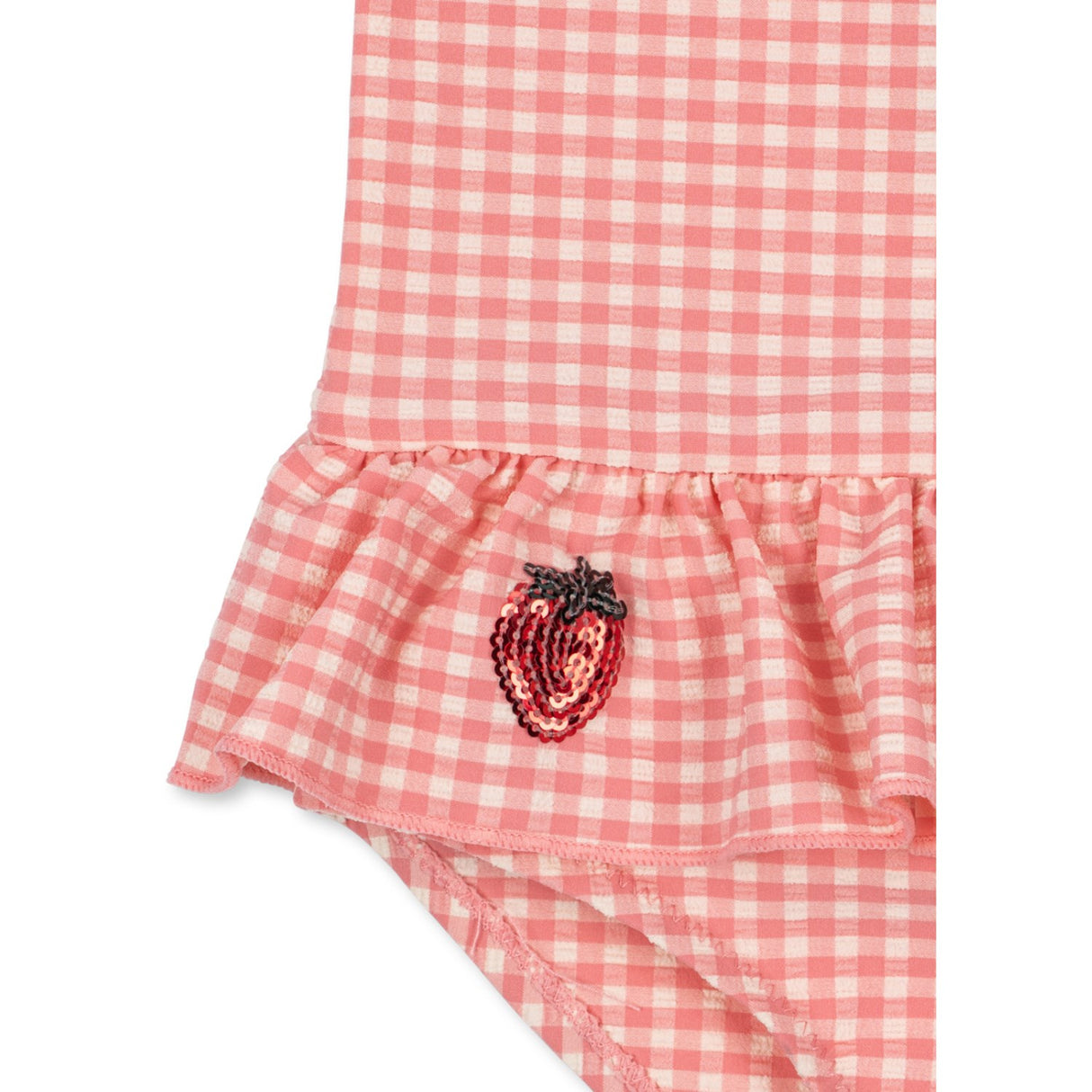 Konges Sløjd Geranium Pink Etta Ls Swimsuit