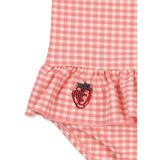 Konges Sløjd Geranium Pink Etta Ls Swimsuit