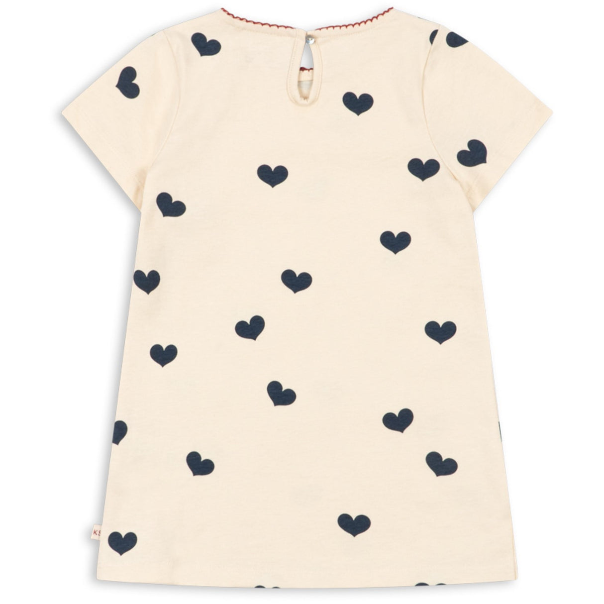 Konges Sløjd Cuore Tricolore Drey Ss Dress Gots