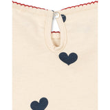Konges Sløjd Cuore Tricolore Drey Slit Blouse Gots