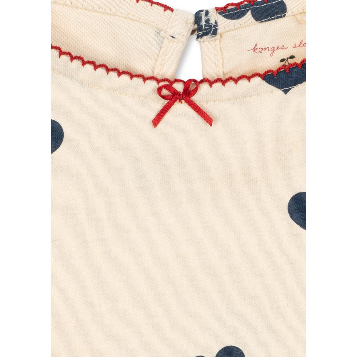 Konges Sløjd Cuore Tricolore Drey Slit Blouse Gots