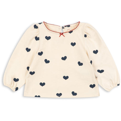 Konges Sløjd Cuore Tricolore Drey Slit Blouse Gots