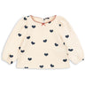 Konges Sløjd Cuore Tricolore Drey Slit Blouse Gots