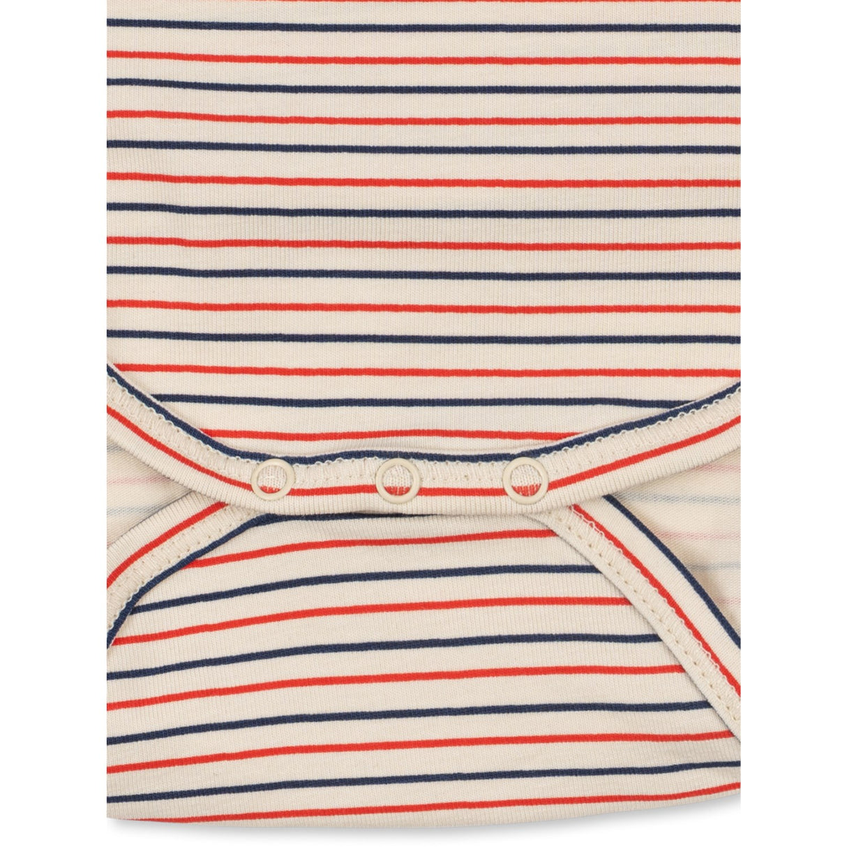 Konges Sløjd Stripe Tricolore Petit Basic Ls Newborn Body Gots