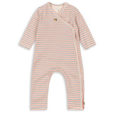 Konges Sløjd Stripe Tricolore Petit Basic Newborn Onesie Gots