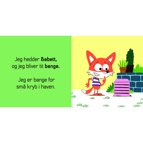 Forlaget Tukan Mine Første Følelser: Babett Er Bange!