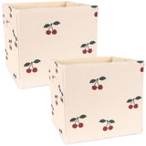 Konges Sløjd Cherry Fabric Storage Baskets 2 Pcs