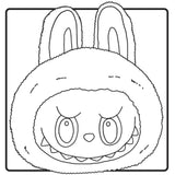 Forlaget Tukan Cozy Monsters Malebog (Uofficiel Labubu Malebog)