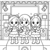 Forlaget Tukan K-Pop Vibes - Cozy Malebog