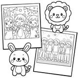 Forlaget Tukan K-Pop Vibes - Cozy Malebog