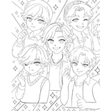 Forlaget Tukan K-Pop Fandom - Coloring Book