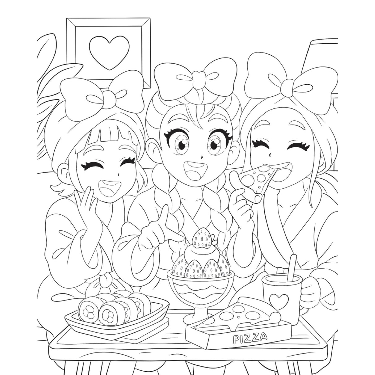 Forlaget Tukan K-Pop Fandom - Coloring Book